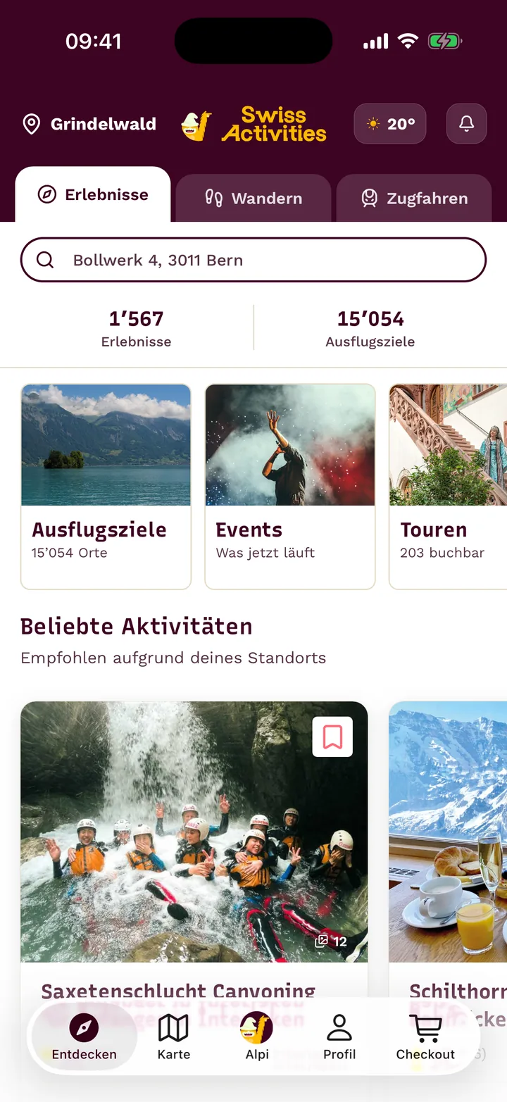 App · Reiter Erlebnisse
